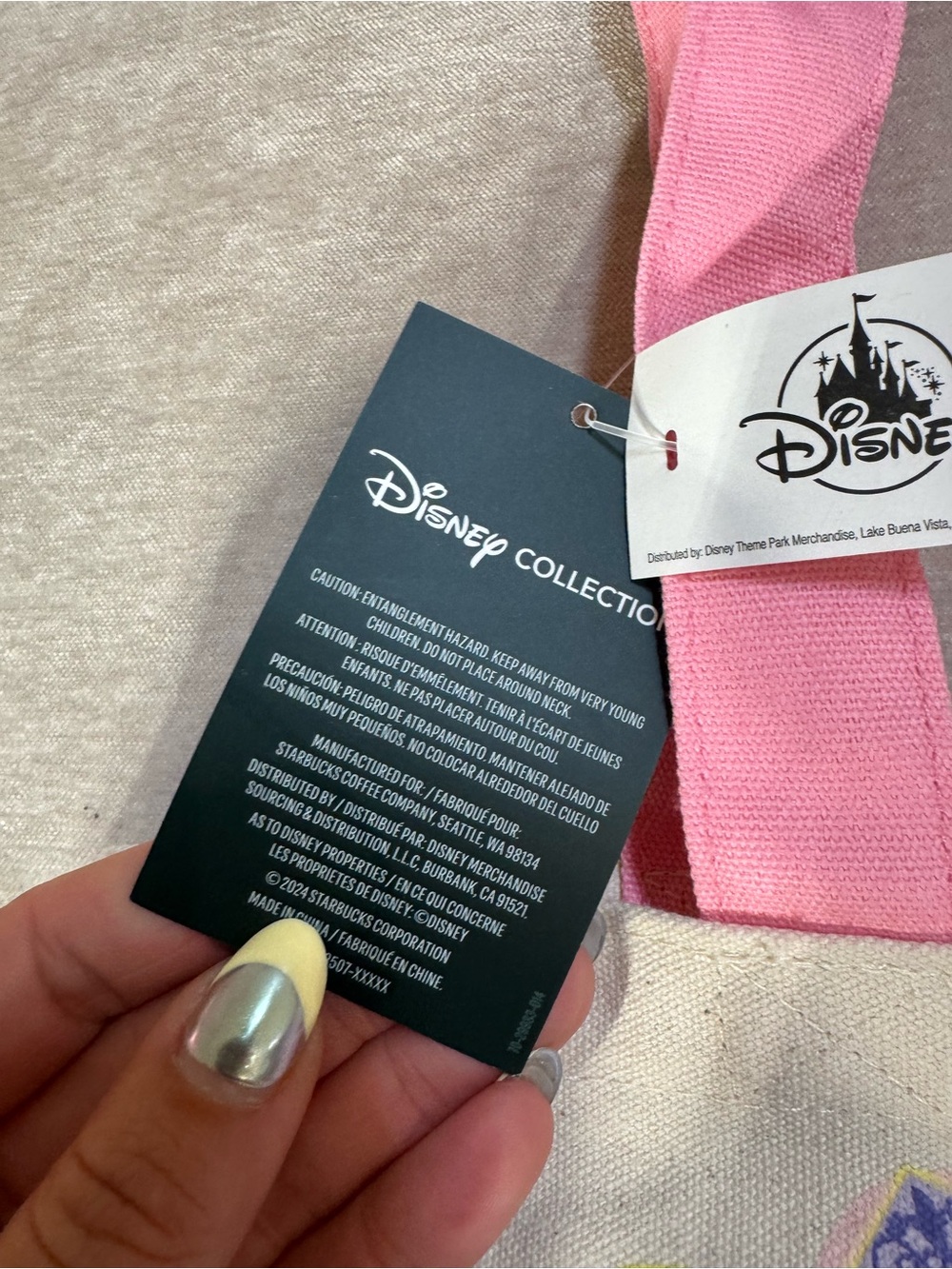 Starbucks 2024 Disneyland Park Tote - Picture 7 of 7